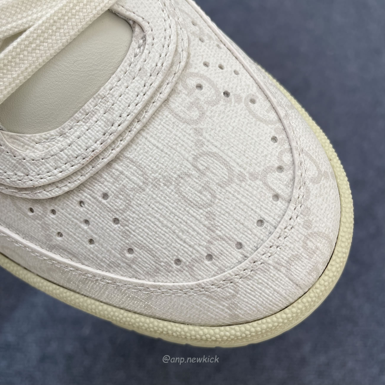 Gucci Re Web Gg Supreme Canvas Beige White 816818 Fad7v 9055 (6) - newkick.cc